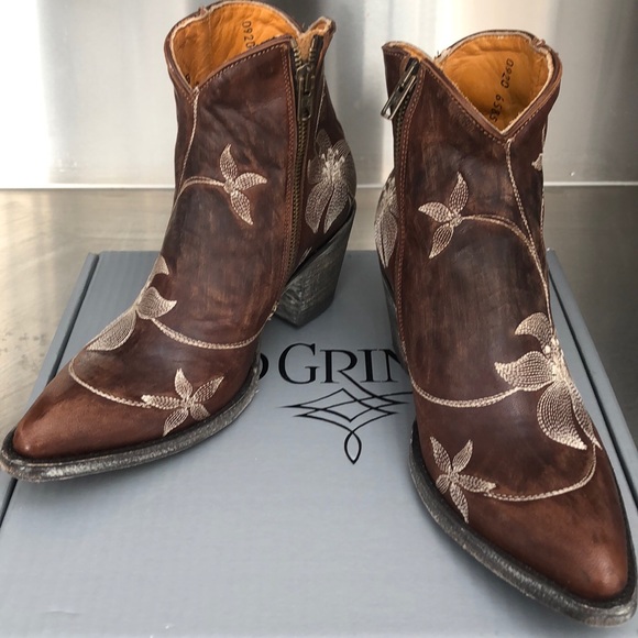 Old Gringo "Flora Loca" embroidered leather boot. NEW in box! - Picture 7 of 9